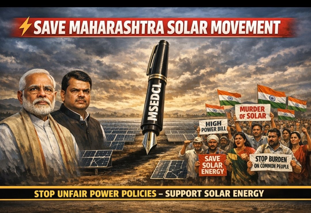 gauravsanchetii's tweet photo. @PMOIndia @narendramodi @JoshiPralhad @mnreindia #savesolar https://t.co/jdr7pzbngu