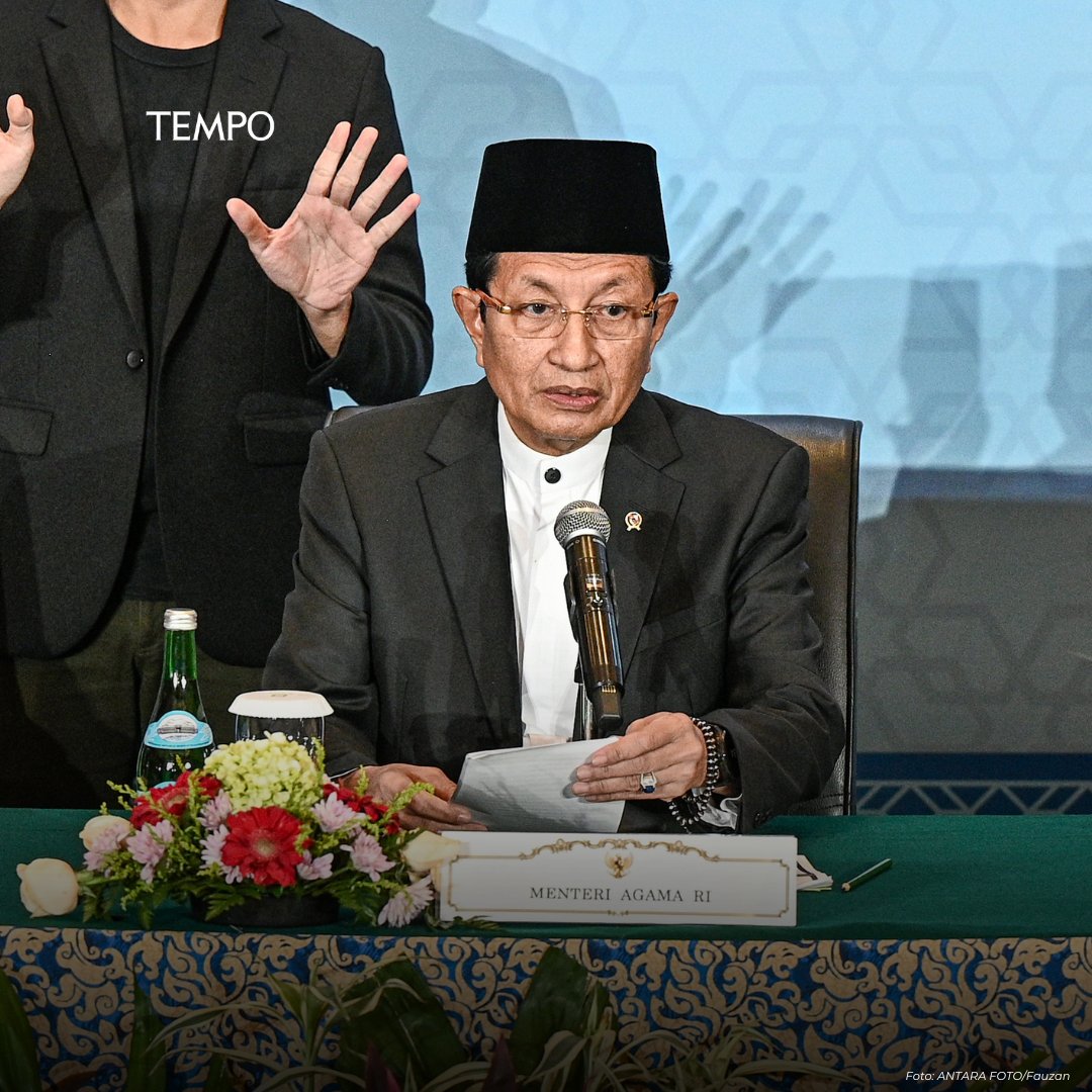 Menteri Agama Naik Jet Pribadi Oesman Sapta. Gratifikasi?