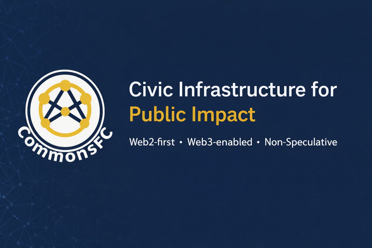 CommonsFC | Football & Web3 tweet media