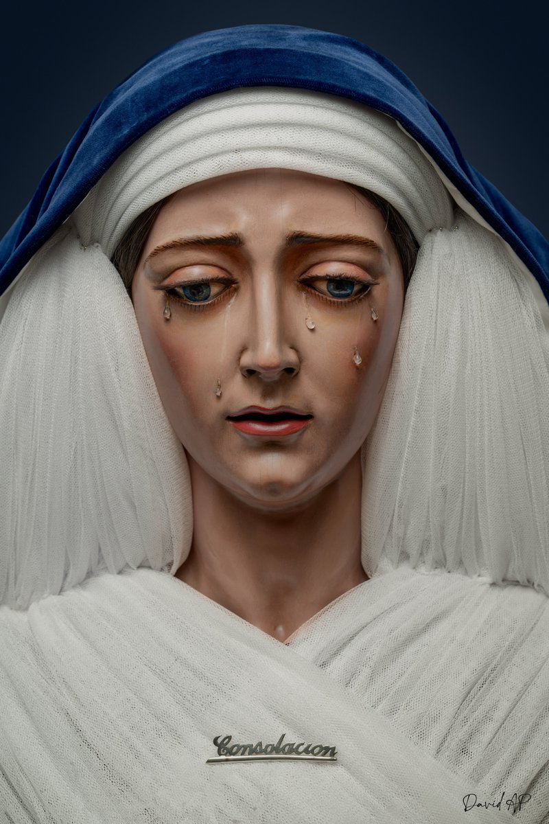 davidariaspozo's tweet photo. Miércoles de… CONSOLACIÓN 
Se cierra este círculo que tenía pendiente con Ella. 
La “de los ojos azules” en tiempo de Cuaresma. @hermandadsed https://t.co/RTr61MfAhE