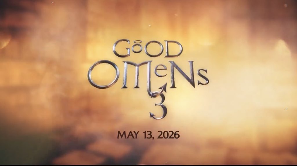 83 DAYS LEFT UNTIL GOOD OMENS 3🪽🐍