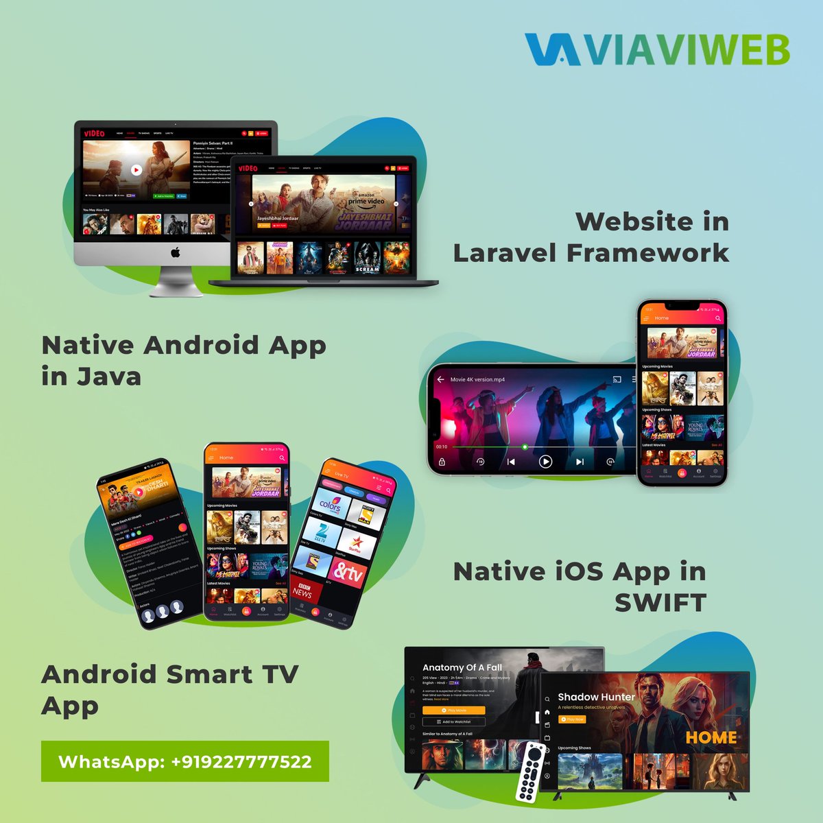 VIAVI WEB | Mobile Apps & Website Developement Co. tweet media