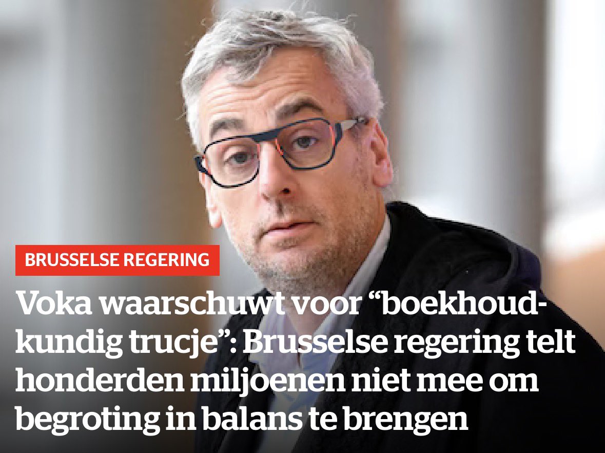 ElsAmpe's tweet image. Met de architect van de Brusselse begrotingsputten aan de knoppen kan je moeilijk iets “anders” verwachten dan trucjes en gesjoemel…
Is media vergeten dat nieuwe Brusselse minister van Financiën Dirk De Smedt kabinetchef was van Guy Vanhengel en hoofd van de Brusselse financiën
