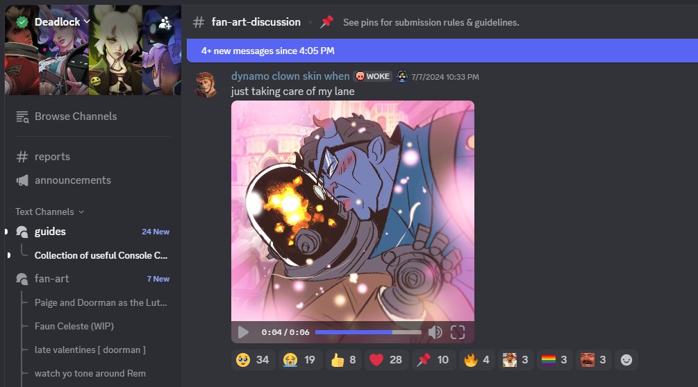 its been happening even before the official server had a proper fanart thread