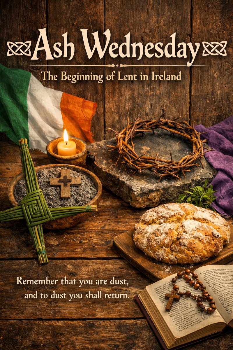 Today is the beginning of Lent in Ireland not Ramadan.

Islam has no place here.