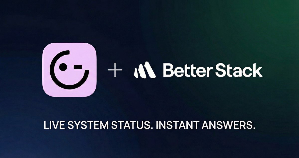 Kai just got a major upgrade. 🤖✨

With our new <a href="/BetterStackHQ/">Better Stack</a>  integration, our AI agent is now "Incident-Aware."

If a user asks, "Why is the dashboard broken?", Kai checks your real-time status and replies: "We are investigating a partial outage."

No ticket created. Instant