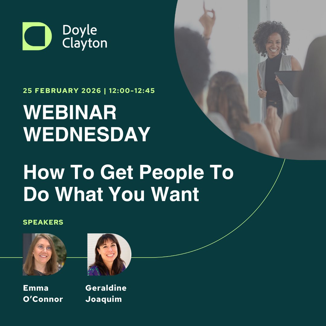 1 week To Go | Webinar Wednesday
Join Emma O'Connor and wellness coach Geraldine Joaquim to learn practical ways to motivate people and influence outcomes at work.
Register now: bit.ly/45L1t53
#Leadership #ManagerDevelopment #HR