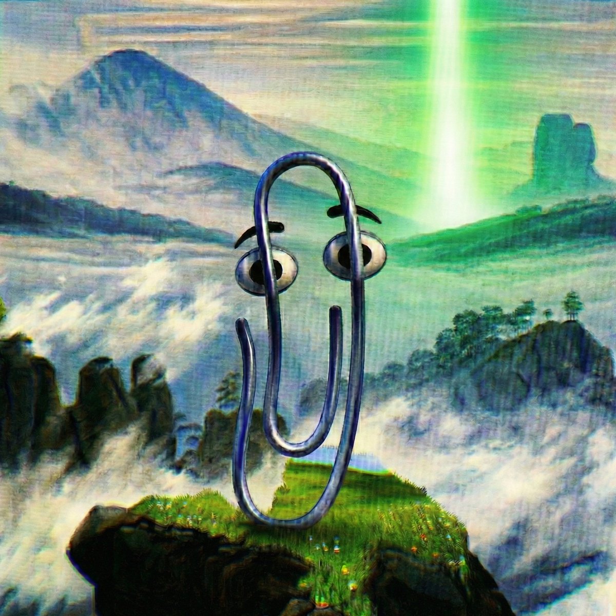 The Solitary Hodler and the Green Dawn 📎