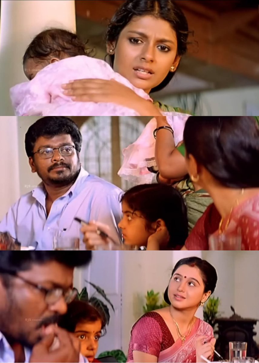 AngelinaKalees's tweet photo. நீ குடிப்பியா சண்முகம்?

எல்லோர் முன்னிலையிலும் வேலைக்காரி நீ வா போ என்று பேசிவிட்டாளே! என மனைவிக்கு அதிர்ச்சி! மூவர்க்குமே சங்கடமான சூழல். அதனை மையமான புன்னகையில் கடந்துவிடுவாள் மனைவி. ஆனால் இந்தக் காட்சி வெறுமனே ஒருமையில் பேசுவதை மையப்படுத்தியது மட்டுமல்ல. குடியால் தான் தனத்தின் வாழ்க்கையே  சீரழிந்து இருக்கும், புருசன்காரன் குடிச்சு குடிச்சுதான் அவளை இப்படியான நிர்கதிக்கு ஆக்கியிருப்பான். அந்தப் பின்னணி கொண்டவளுக்கு குடி என்றாலே ஒவ்வாமையாகத் தான் இருக்கும். ஆபத்தான ஒன்றாகத்தான் தெரியும். தனக்குப் பிரியமானவனும் குடிக்கிறான் என்கிற ஆற்றாமையில்தான் கேட்பாள் "நீ குடிப்பியா சண்முகம்?"
பகிர்வு...