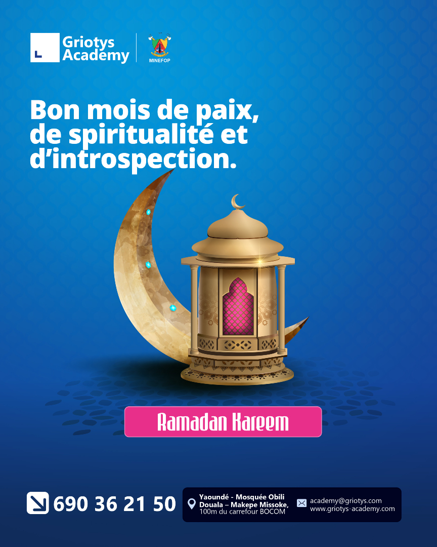 En ce début de Kareem, Griotys Academy souhaite à toute la communauté un mois de paix, de spiritualité et d’introspection. 

C’est aussi un moment fort pour réfléchir à ses objectifs personnels et professionnels.

#griotysacademy  #débutramandan  #CommunautéMusulmane