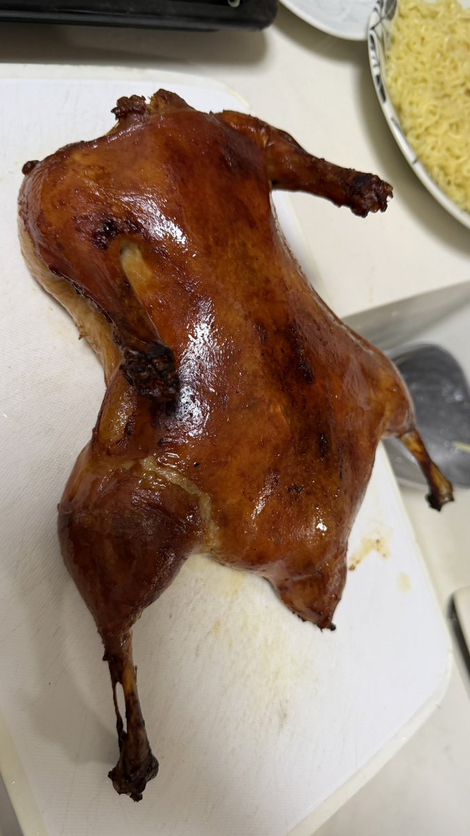 昼飲みして暗くなると同時に帰る飲み会したいです
写真は父とプロレス観戦前に行った大阪のかどやと実家で北京ダックした時のダックです