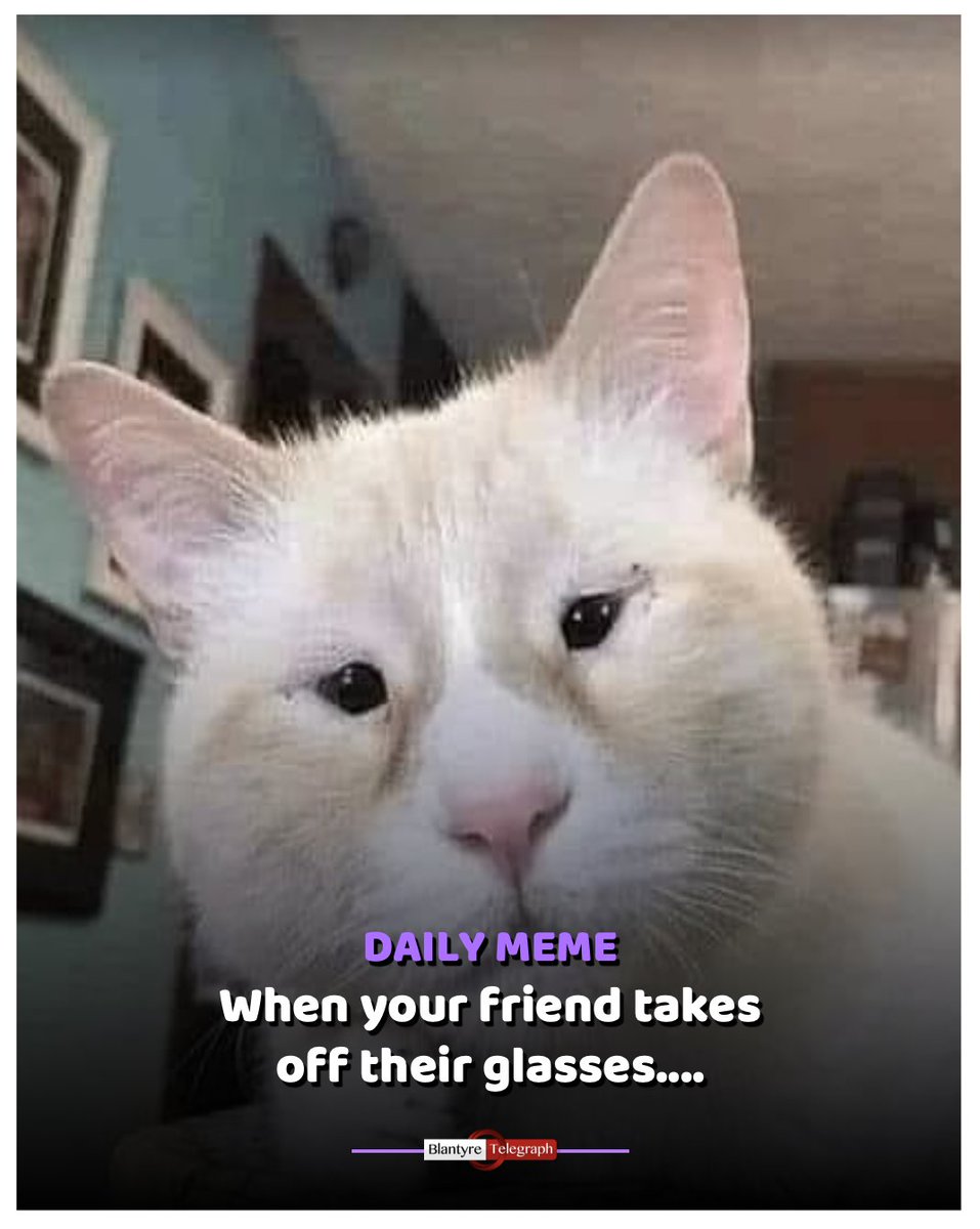 MORNING MEME

Kicking off the day with a smile on Telegraph. Appreciate the effort going into this volunteer page? Why not support by subscribing for good causes facebook.com/blantyretelegr… 
#Humour #Laugh #Share.
