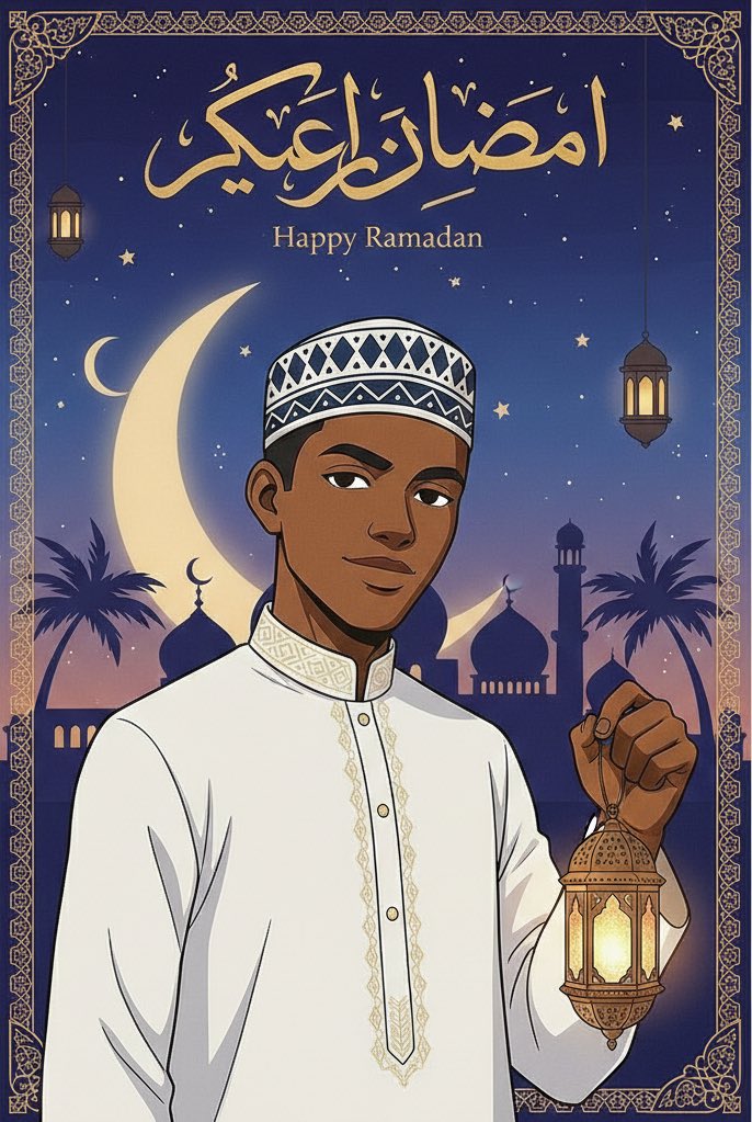 Happy Ramadan to all my Muslim Brothers and Sisters