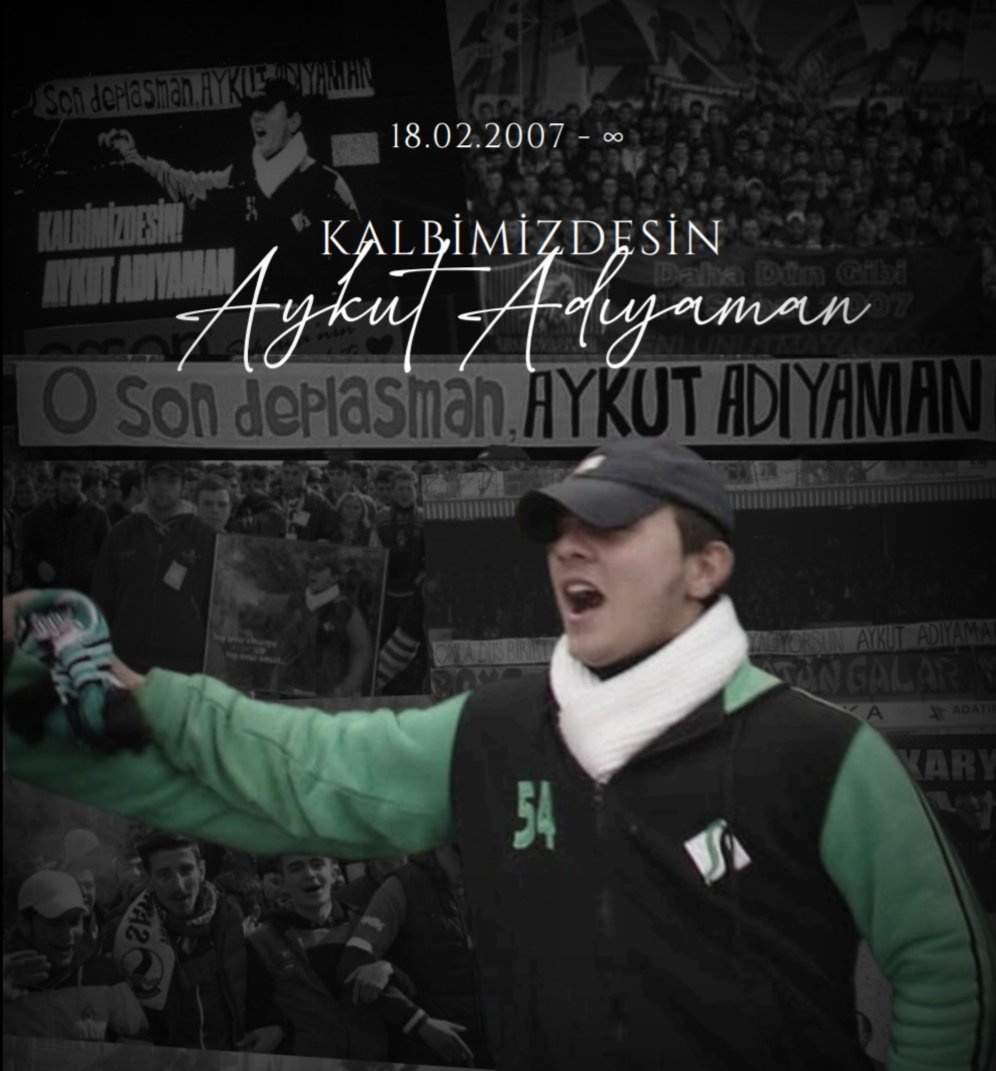 "Hep omuz omuzayız Aykut'um, hep omuz omuza..." 
Vefatının yıl dönümünde, Aykut Adıyaman' ı rahmetle anıyoruz.