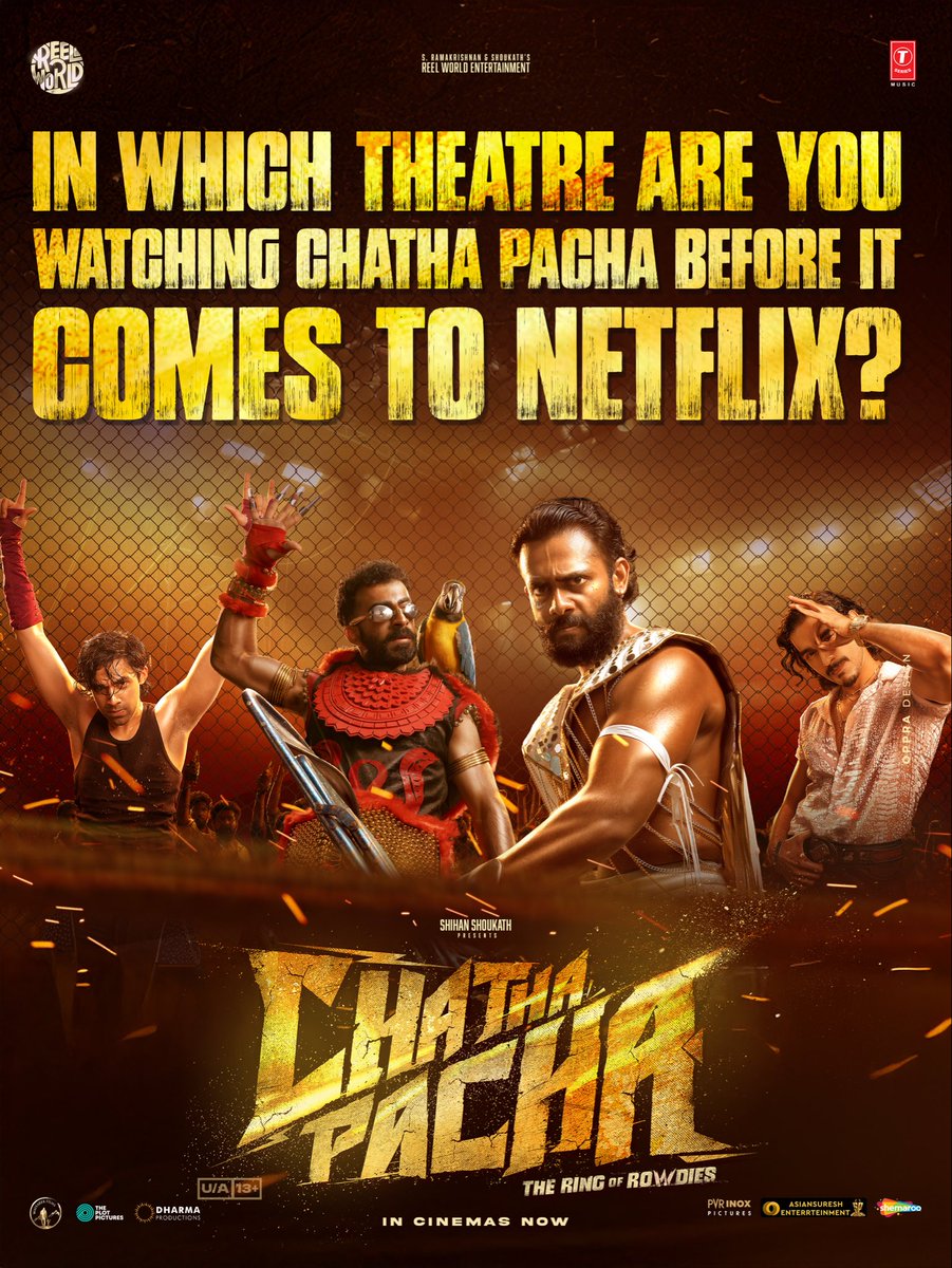 Chatha Pacha: Ring of Rowdies - The Movie tweet media