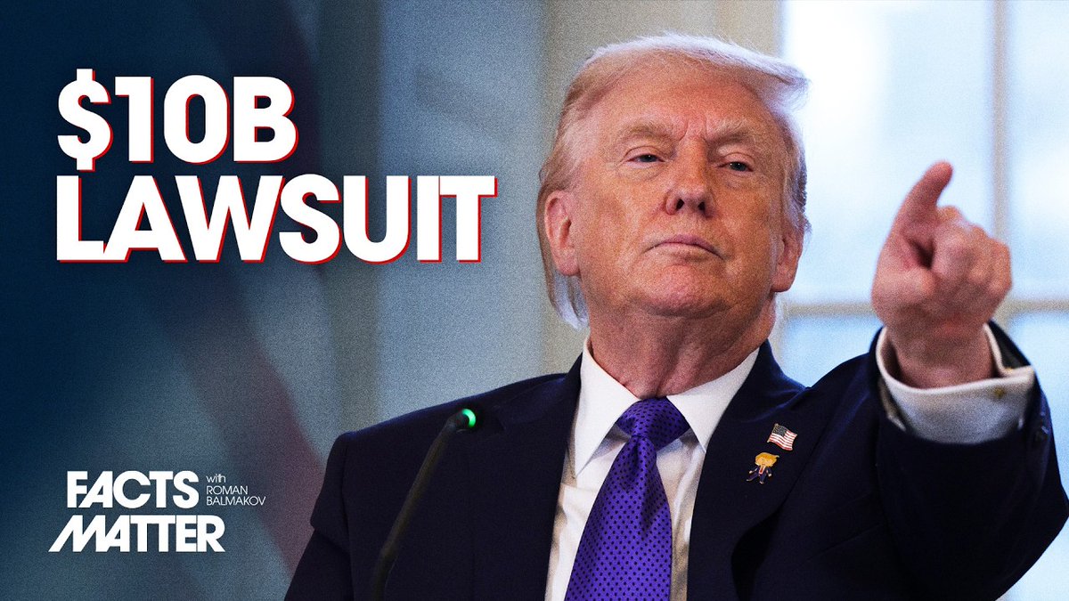 us_news_com's tweet photo. POLITICS: President Trump Sues IRS For $10 Billion in Tax Return Leak Case - Video https://t.co/YUar73ZwGi https://t.co/q1J1XFZMBA