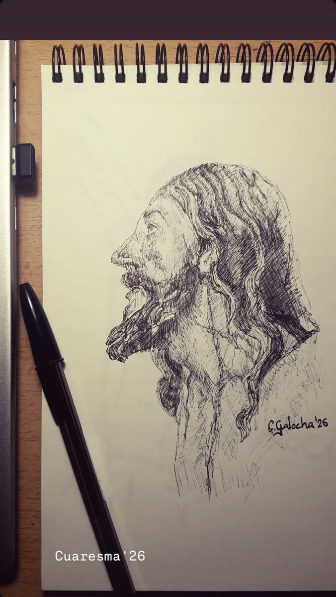 Con esta maravilla de Cristóbal Galocha arrancamos la #Cuaresma2026.