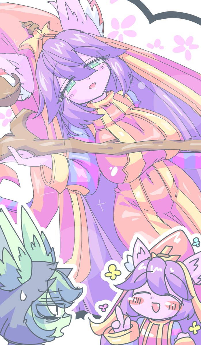 大人になった自分像について話するるちゃん
Vex：(いや、そもそもあたし達ヨードル・・・)