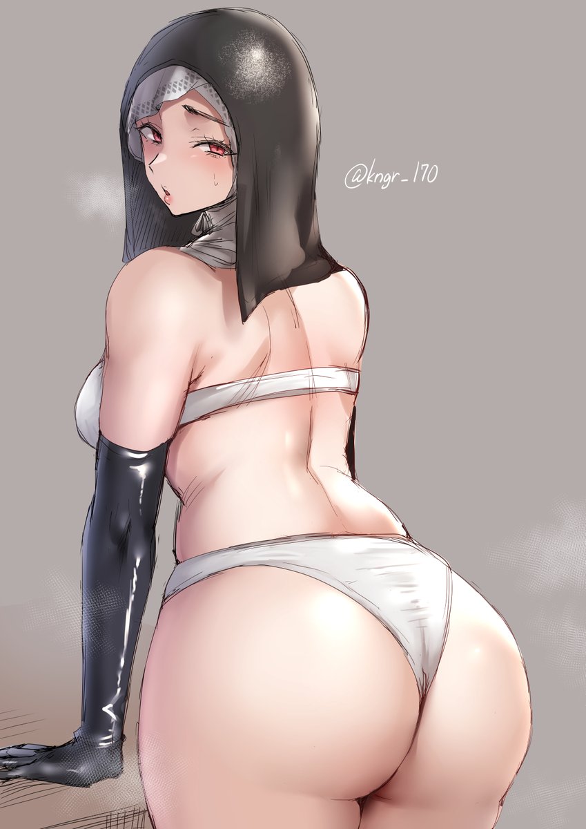 葬儀屋さんの尻が描きたかっただけのらくがき 