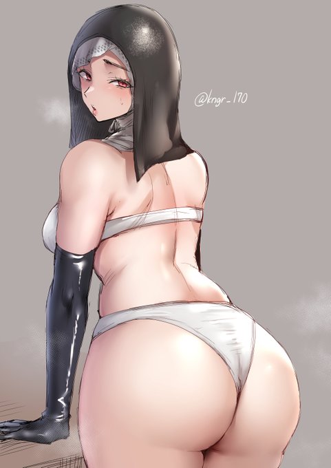 葬儀屋さんの尻が描きたかっただけのらくがき 