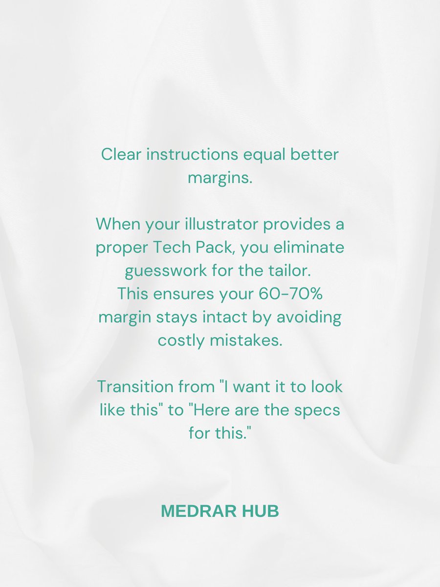Medrarhub's tweet photo. An illustration is art; a Tech Pack is an instruction.
To avoid tailor heartbreaks, swipe to see what every illustrator must include
Stop explaining. Start documenting.
#techpacks #fashionillustration #medrarhub #thrivetribe #tthefashionhub https://t.co/tRG7Ma4mLp