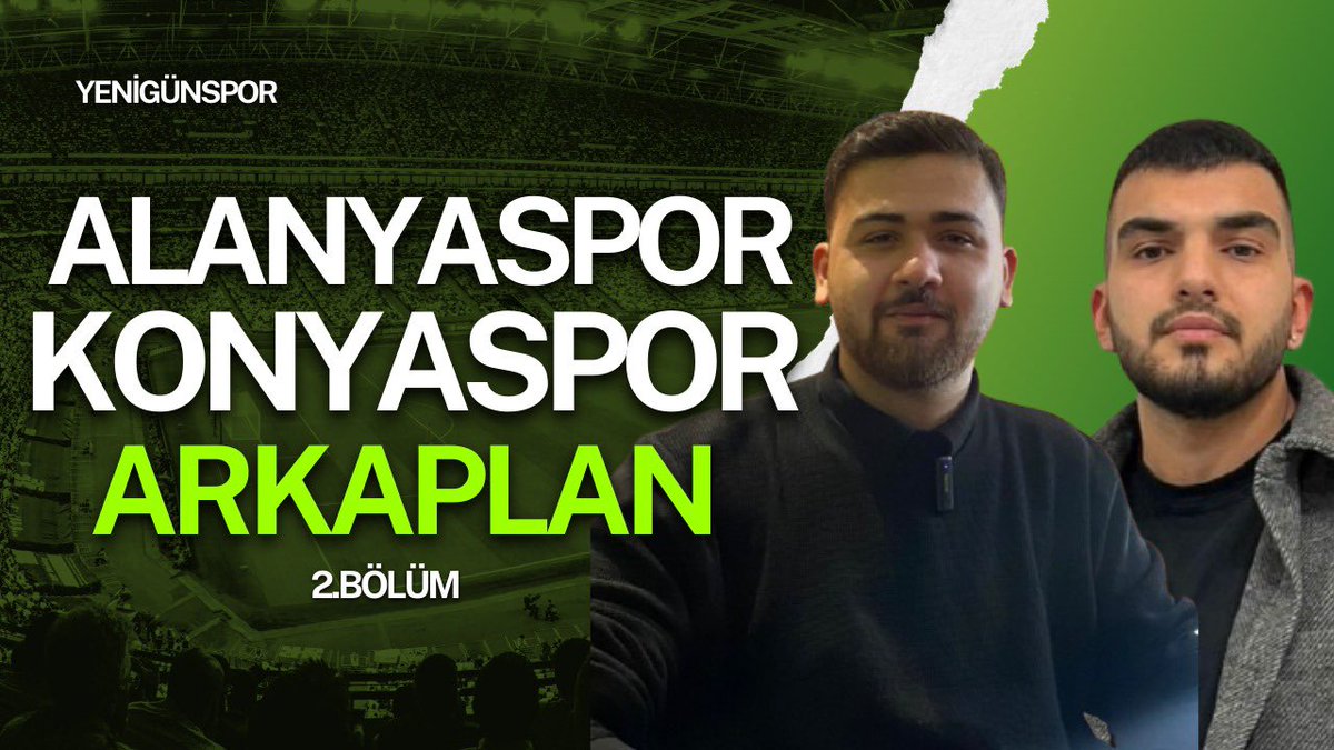 Konya Yenigün Gazetesi Spor Muhabiri Cankat Yıldırım'ın (<a href="/cankatv_/">Cankat</a>) moderatörlüğü ve Hüseyin Tuğşad Karagöz'ün (<a href="/spursmaniacc/">Tuğsad</a>) taktiksel yorumları ile ARKAPLAN 2.Bölüm sizlerle...

youtube.com/watch?v=XOSTo6…