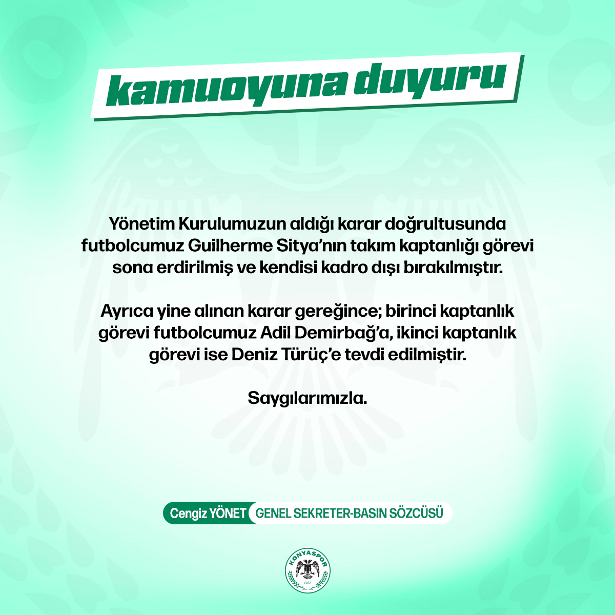 TÜMOSAN Konyaspor tweet media