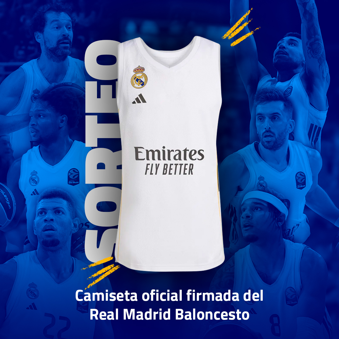 ¡SORTEO ESPECIAL!

En #RealeSeguros celebramos nuestra pasión por el #baloncesto junto al <a href="/RMBaloncesto/">Real Madrid Basket</a> 🏀

¿Quieres conseguir una camiseta oficial del equipo?
Participar es muy fácil:

-Síguenos
-Dale like a esta publicación

¡Y listo! 
¡Mucha suerte!

#Sorteo #RealMadrid