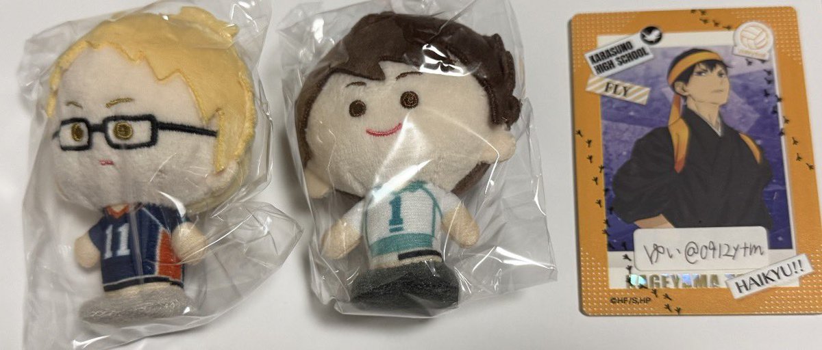 0912ytm's tweet photo. ハイキュー kinokos mini  

譲:月島、及川

求:影山、黒尾(身内分)

郵送での交換希望 https://t.co/7CdnD8AyGU