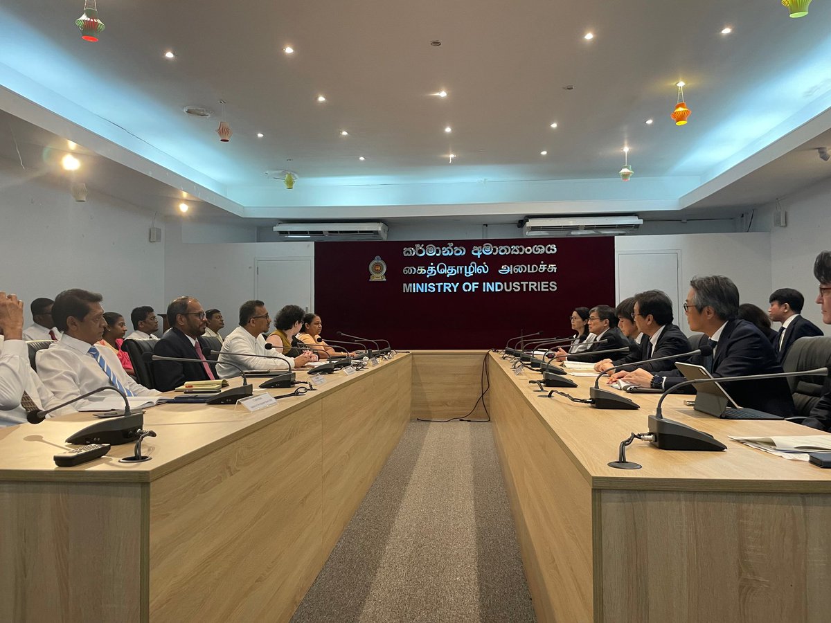 Embassy of Japan in Sri Lanka（在スリランカ日本国大使館) tweet media
