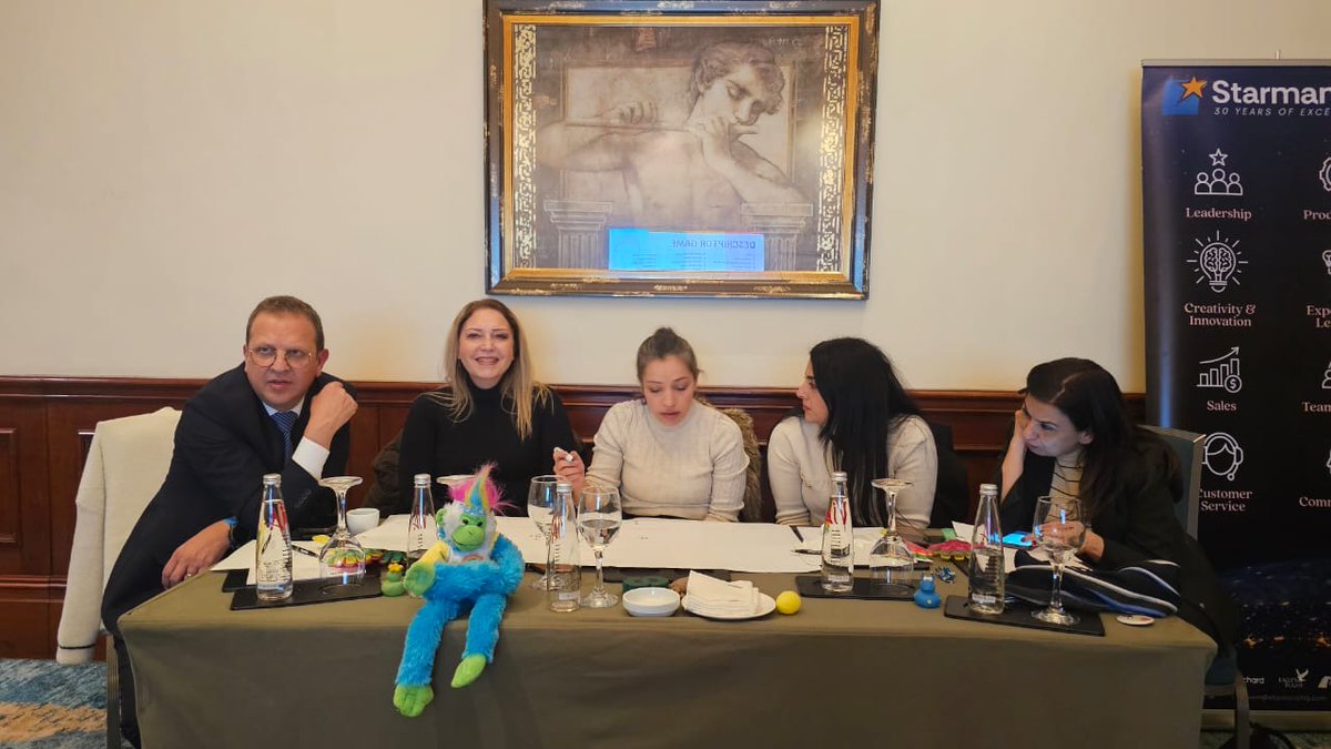 Starmanship's tweet photo. Happy to deliver our famous Communication by Colors™ program by #Starmanship &amp; Associates to Bank of Baghdad at InterContinental Phoenicia Beirut. A fun and easy way to understand people’s behaviors so we can be more aware, accept differences, and adapt how we communicate. https://t.co/kI3djbcv6s