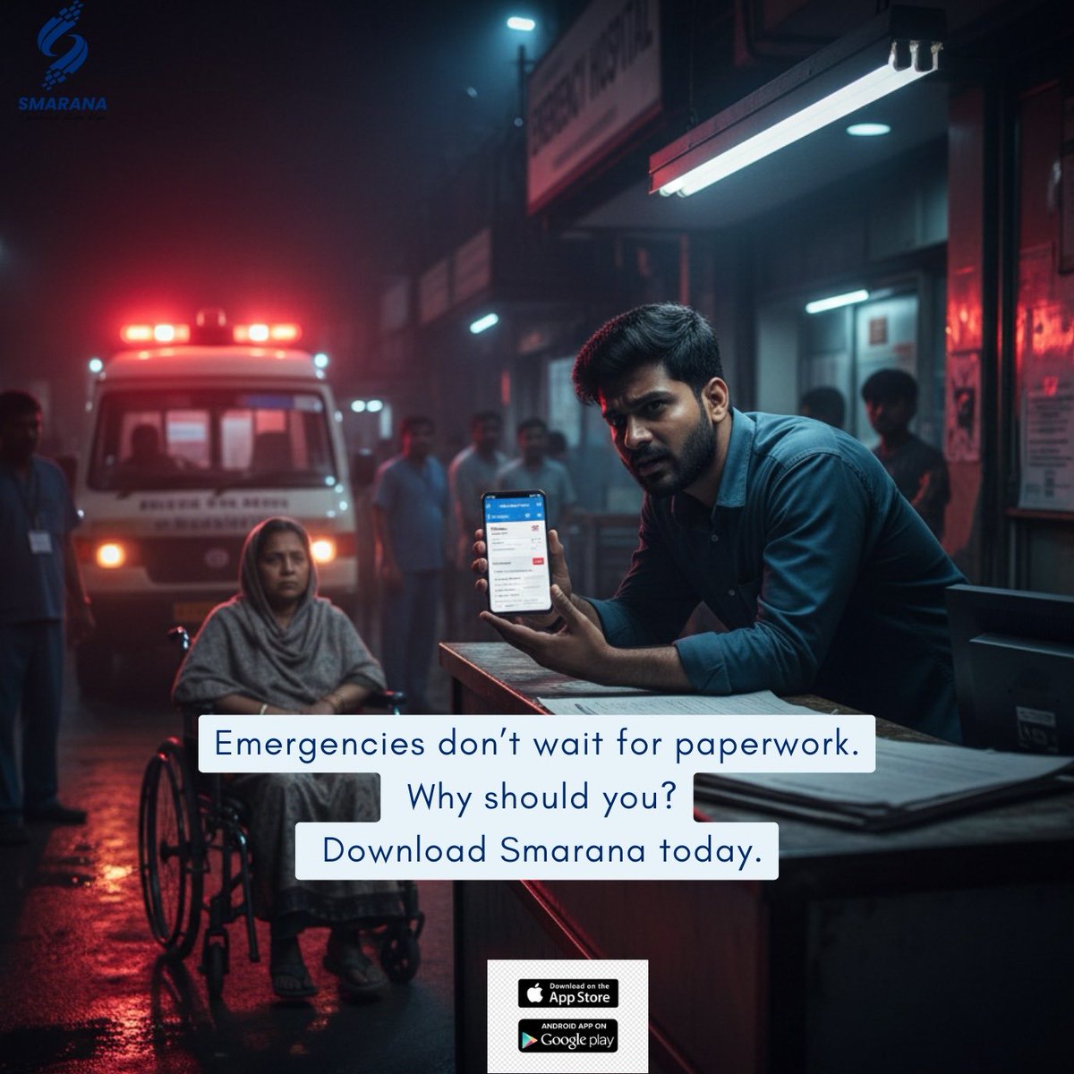 smaranaapp's tweet image. Best digital document wallet app india

Emergencies don’t wait. Neither should your documents.

#digitalindia #healthtechindia #paperlessindia #emergencycare #smartindia #securefiles #medtechindia #reelsindia #fypindia #exploreindia #indiastartup
