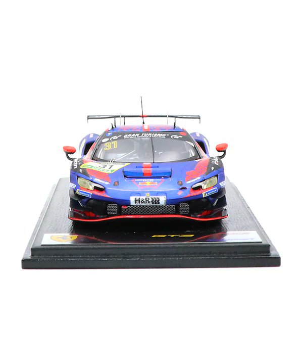 マックス・フェルスタッペン 296 選手 Ferrari GT3 1/43モデル