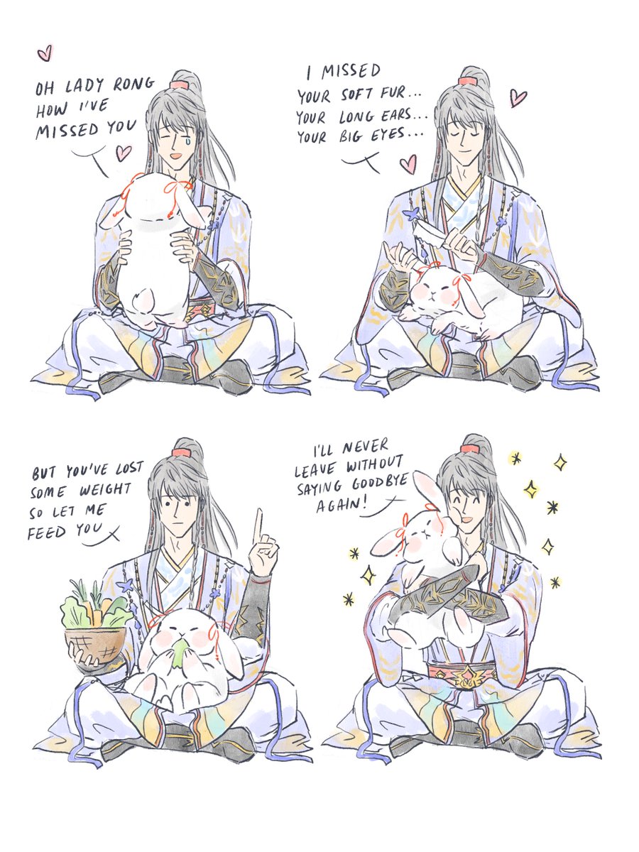 the most sought after lady rong 🐇🌸