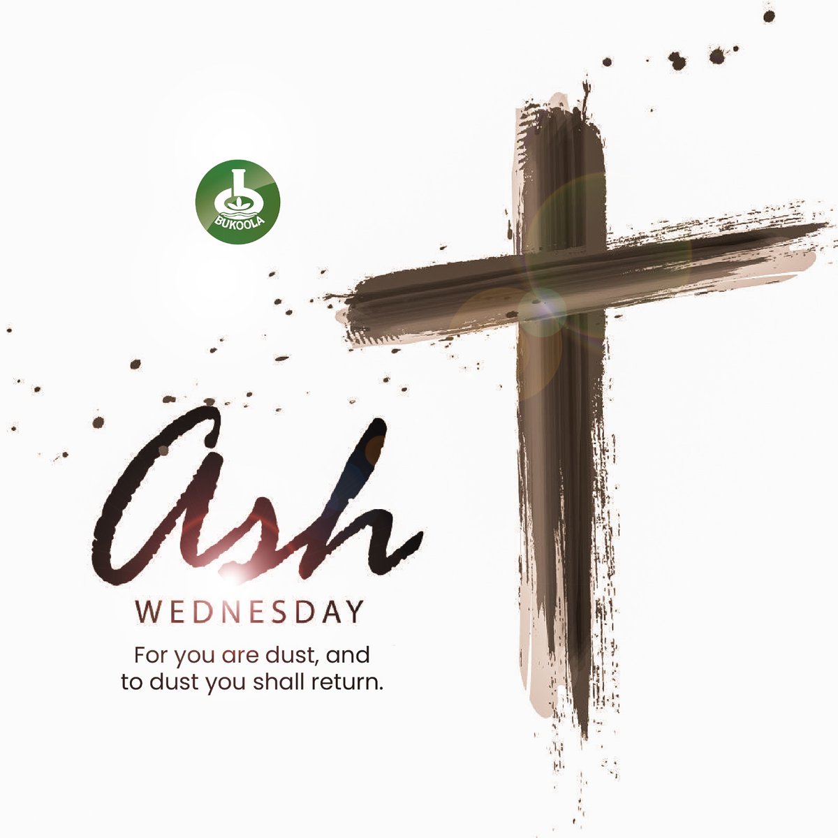 BukoolaChemical's tweet photo. This Ash Wednesday, may reflection bring wisdom and strength for the journey ahead in life and in the field. Blessed Lent season.
#BukoolaChemicals #AshWednesdayReflection https://t.co/cTiYmeX9ed