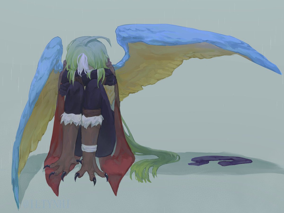 iltynhi's tweet image. goodbye to you my trusted friend 
#odysseyduo #Parrotx2fanart #wifiesfanart