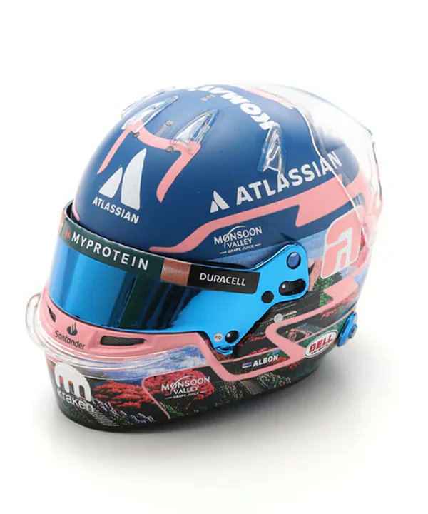 アレクサンダー・アルボン 2025年 日本GP ウィリアムズ ヘルメット by