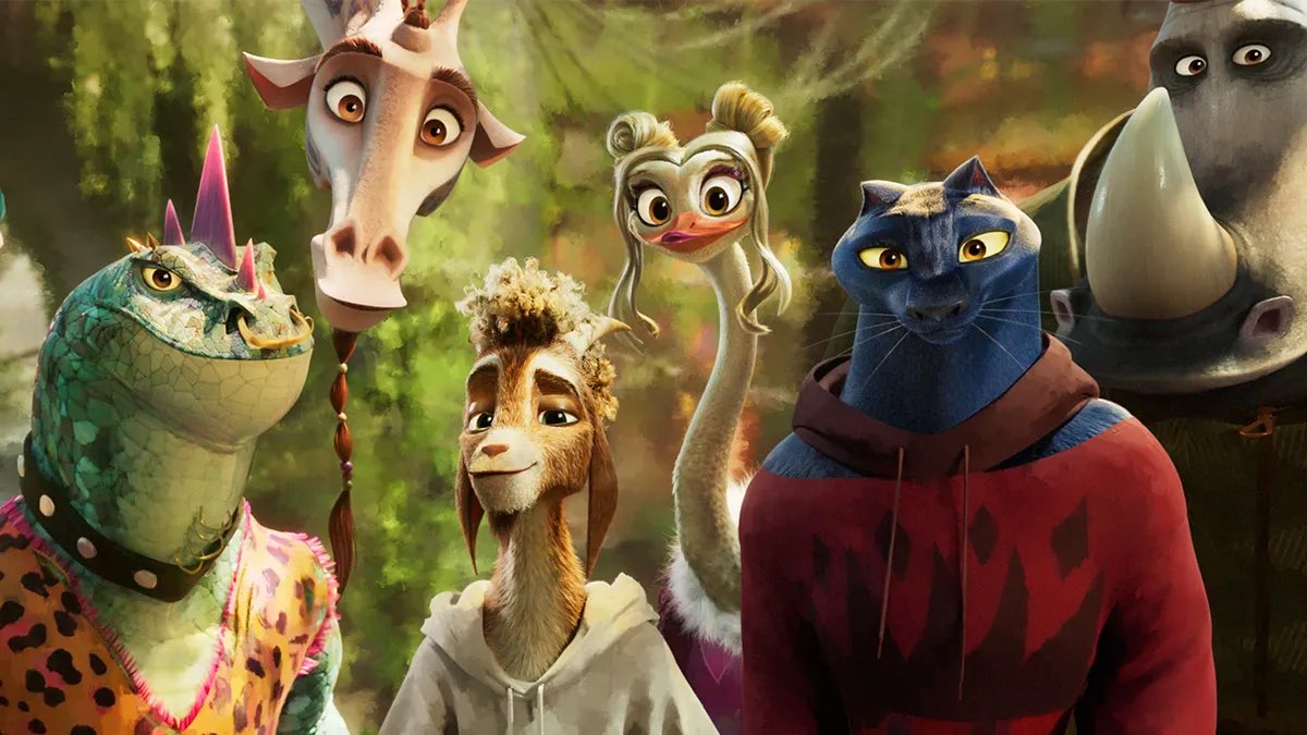 Aside from the beautiful visuals and cinematography, I also love that the animals in Goat’s universe get along with each in harmony. Themes of diversity, family, and black culture are a couple of examples of what this movie represents and I love it. Go watch Goat! 🥹💙