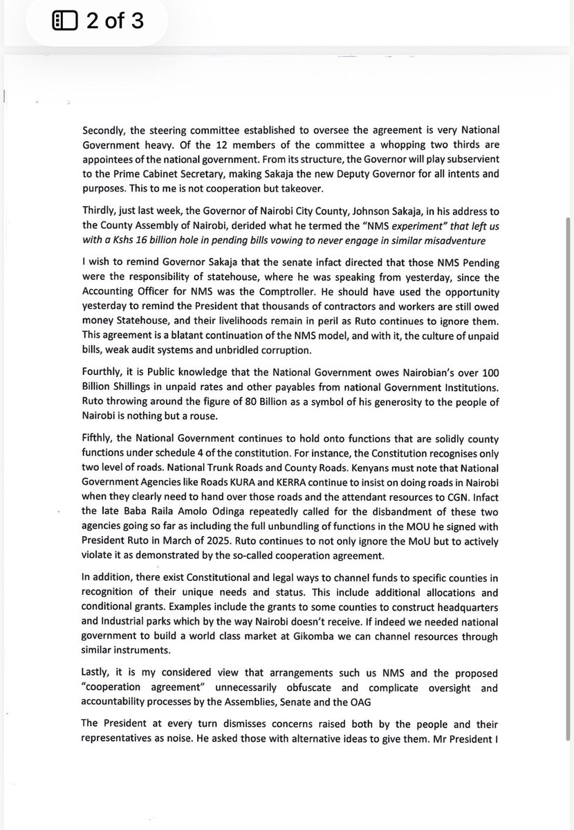 Edwin Sifuna tweet media