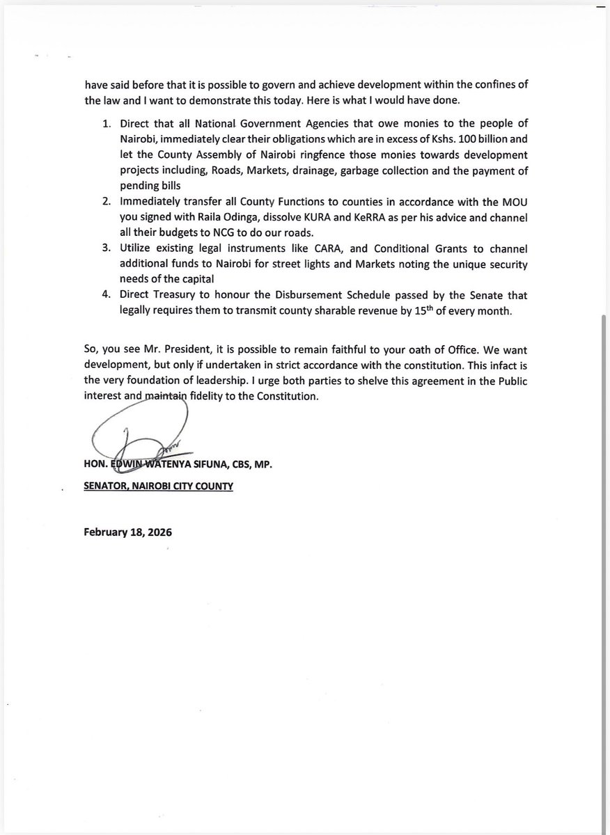 Edwin Sifuna tweet media