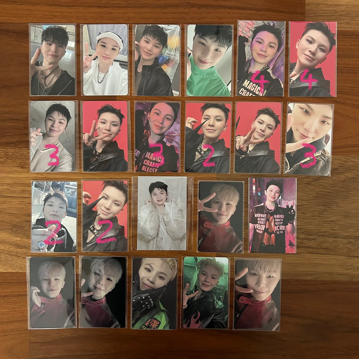 0 @0 SEVENTEEN セブチ トレカ 買取 ウジ THE 8 ミョンホ ミンハオ