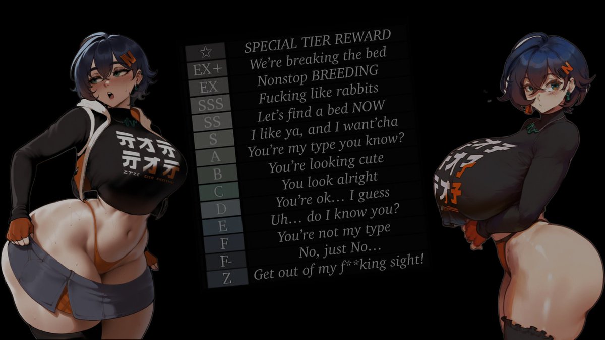 ♡: Gametime!

Drop the lewdest photo of yourself to see where your ranking is!

Whoever gets EX or higher gets DM access~