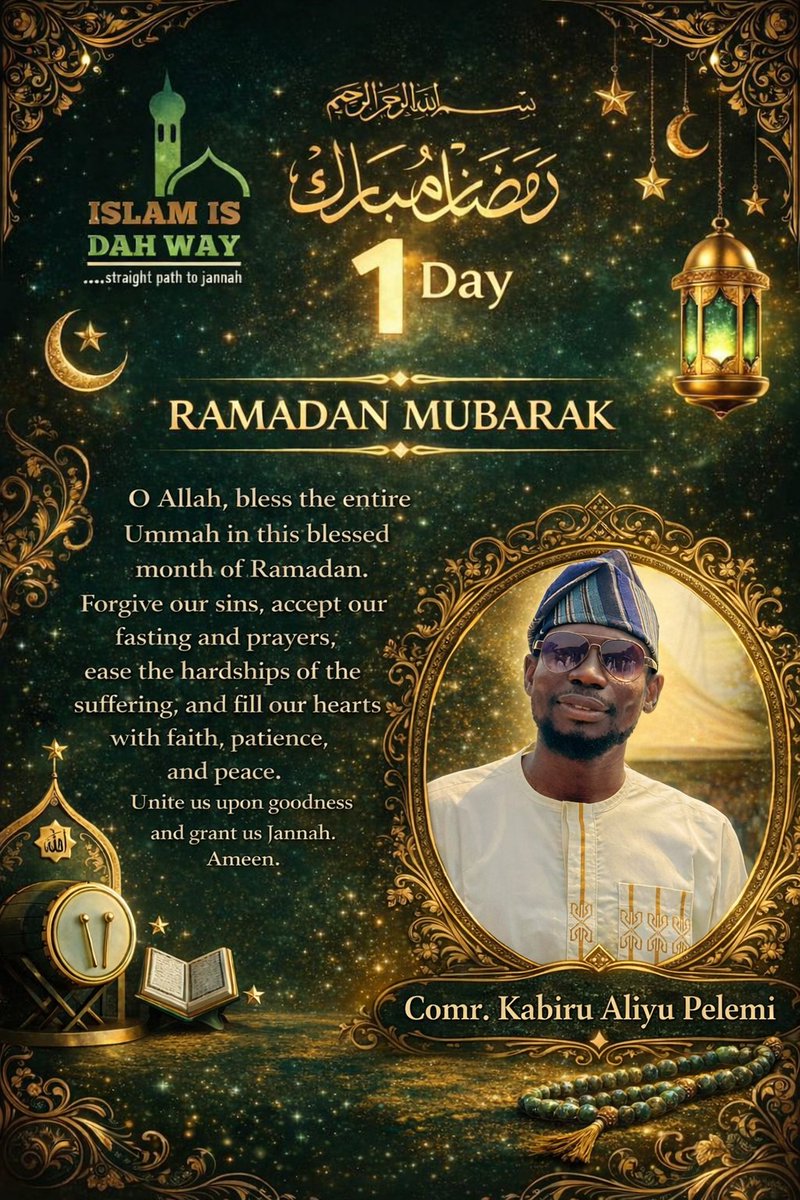 pelemi01's tweet photo. Ramadan Mubarak https://t.co/4VkYW0vXlI