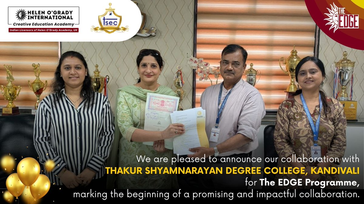 Helen O'Grady International - India tweet media