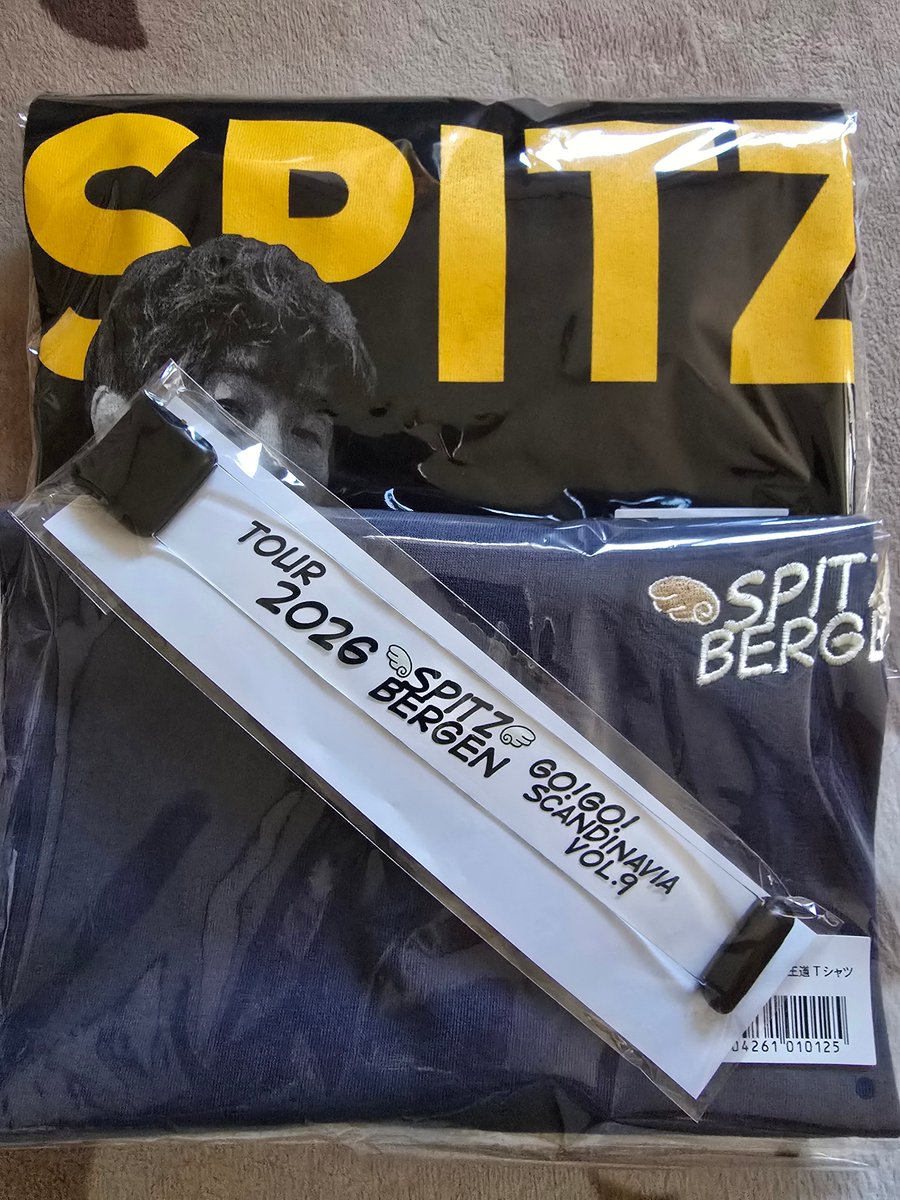 スピッツ　ゴースカグッズ スピッツのゴースカグッズ届いた！🥰 王道Tは色も素敵で合わせやすそう
