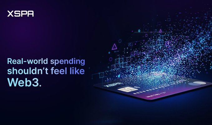 XSPA_ai's tweet photo. Every card issue strengthens the ecosystem; every swipe feels like normal payment, but its not... its crypto powered by #XSPA https://t.co/geSW1hAnjI