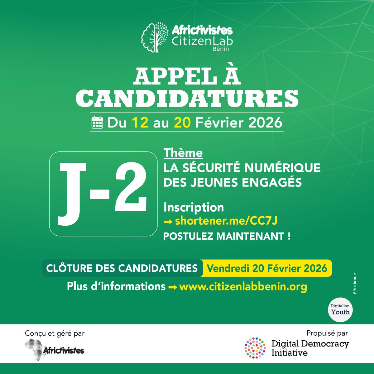 AfricTivistes Citizen Lab Bénin tweet media