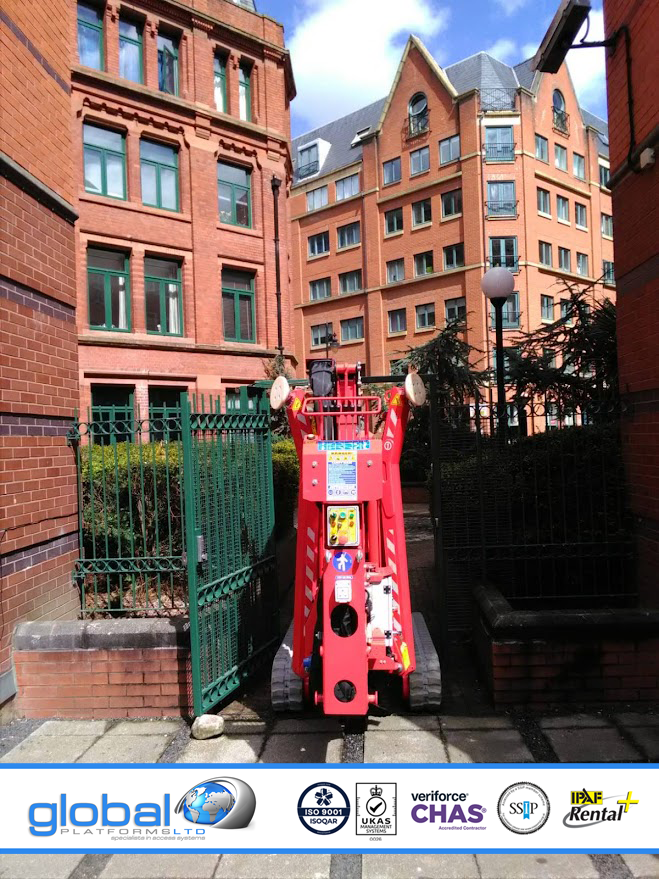 global1platform's tweet photo. TRACKED SPIDER LIFTS FOR TIGHT ACCESS: compact machines ideal for restricted areas, sensitive flooring and locations where larger equipment simply cannot reach safely. Dave Brookes 01925 870 834  dave@globalplatforms.co.uk
#SpiderLift #PoweredAccess #Hire https://t.co/MYXXq791G2