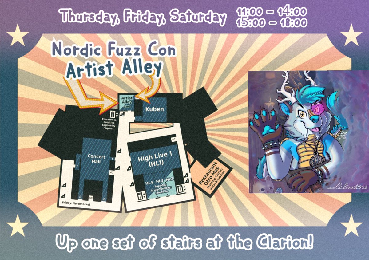 Calimdorart's tweet photo. Woop woop, I'll be in Artist Alley at NFC tomorrow, Thursday, and probably on Friday, feel free to drop by, I'm really looking forward to it ^w^. https://t.co/ozwX5ZnkkU