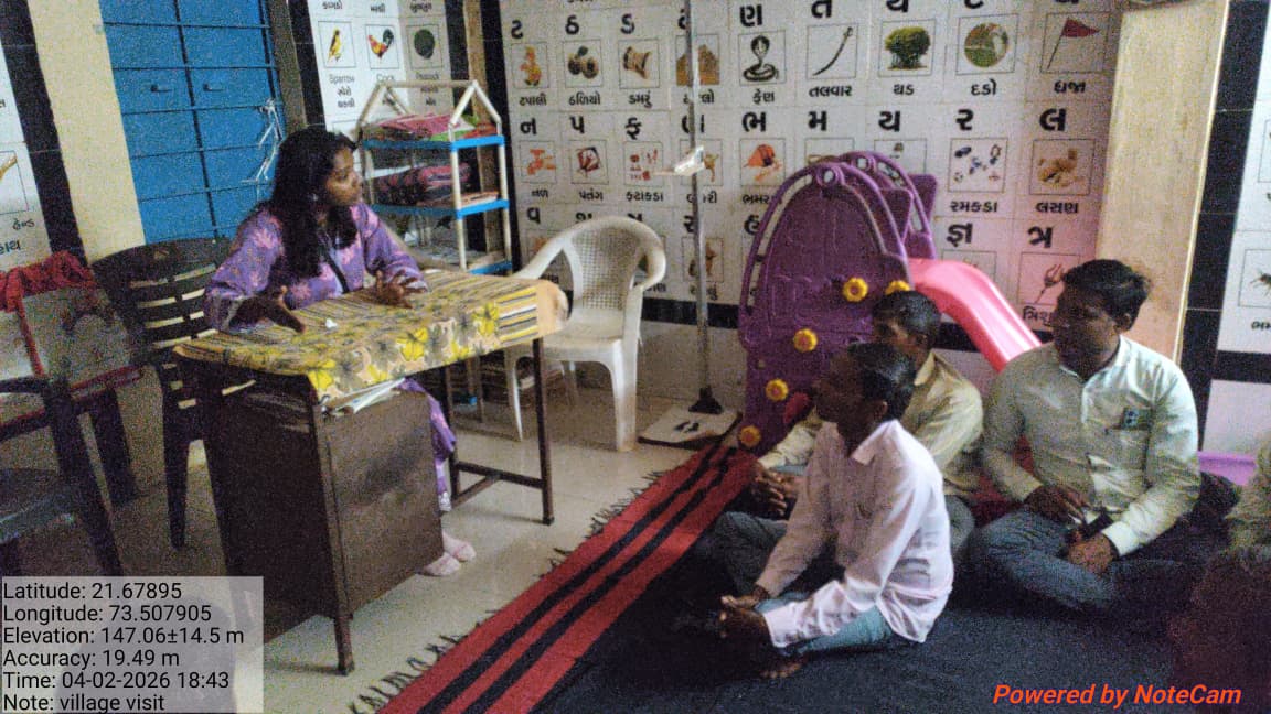 SDMDediyapada's tweet photo. તા. ૦૪-૦૨-૨૦૨૬ ના રોજ ડેડિયાપાડા તાલુકાના પણગામ ગામે રાત્રિ સભા કરી. ગ્રામજનોને સરકારશ્રીની ફ્લેગશીપ યોજનાની માહિતી આપી તથા તેઓના પ્રશ��નો સાંભળી નિરાકરણ માટે સબંધિત અધિકારી/કર્મચારીને જરૂરી સૂચના આપી... https://t.co/Mdh3WMey0p